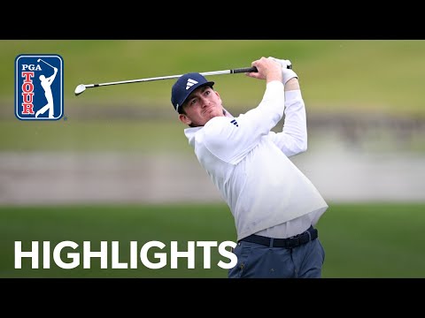 Amateur Nick Dunlap nearly shoots 59 and leads | Round 3 | The American Express | 2024