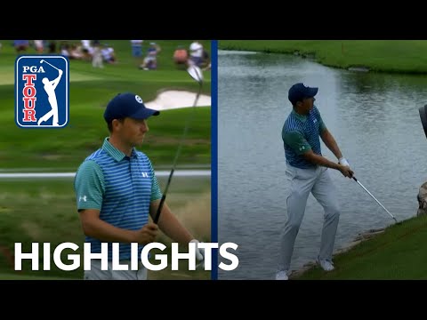 Jordan Spieth holes twice for back-to-back eagles at THE NORTHERN TRUST | 2021
