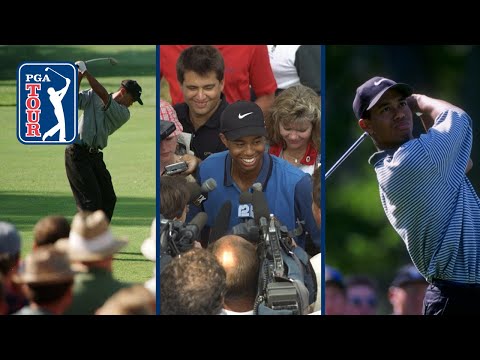 Tiger Woods’ professional debut in 1996 | Full highlights