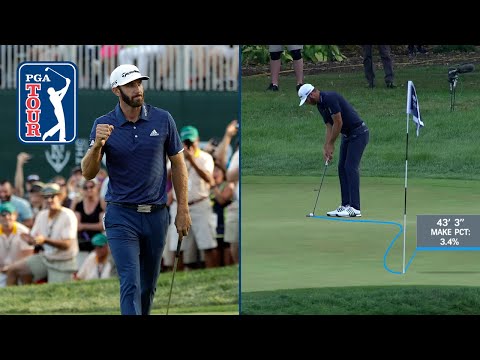 Dustin Johnson’s all-time best shots in the FedExCup Playoffs