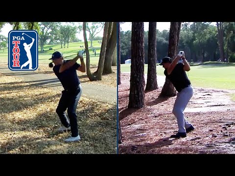 Phil hits driver off the woods in back-to-back tournaments