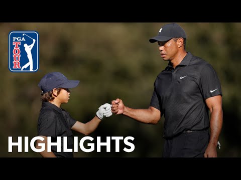 Team Woods Highlights from the 2021 PNC Championship pro-am | 2021