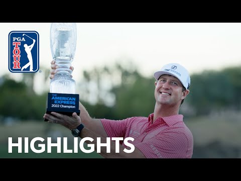 Hudson Swafford’s Round 4 winning highlights from The American Express | 2022