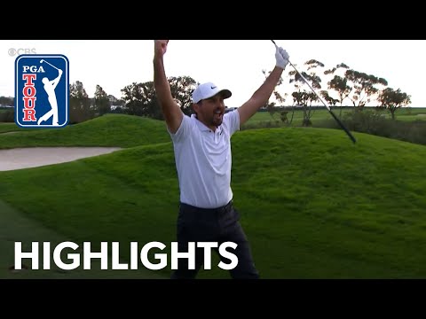 Jason Day holes out for eagle and share of the lead at Farmers | 2022