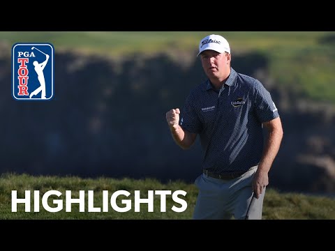Tom Hoge’s Round 4 winning highlights from AT&T Pebble Beach | 2022