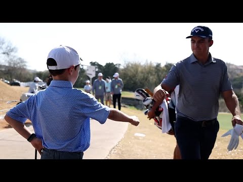 Christiaan Bezuidenhout shares bond with golf fan