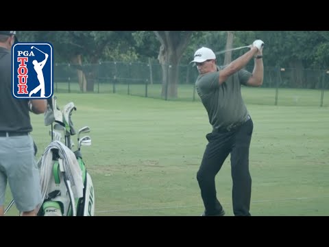 Phil Mickelson’s full range session at the Charles Schwab Challenge 2021